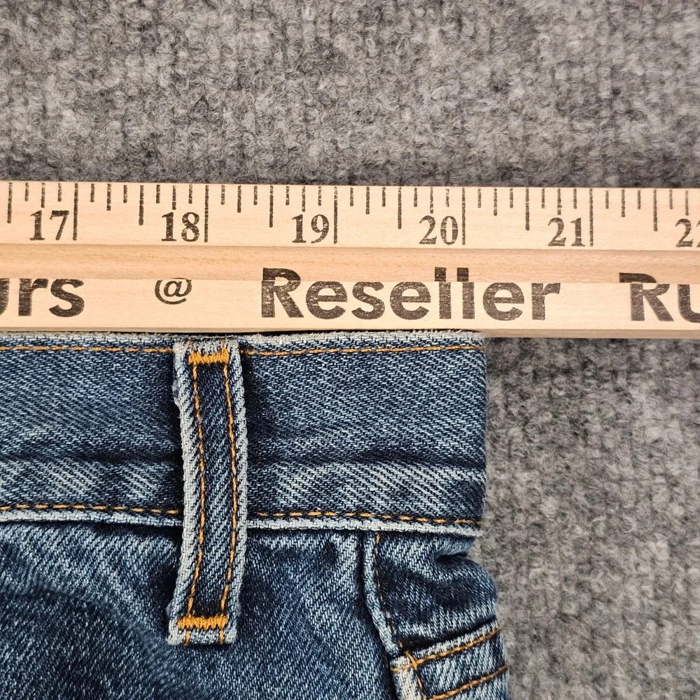 Vintage 1999 Levis 550 Relaxed Fit Jeans Mens 42x32 Medium Wash Distressed Denim